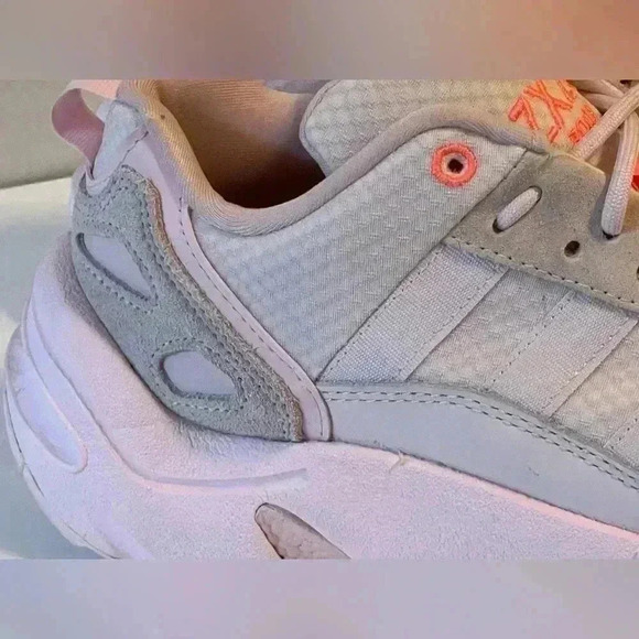 Adidas ZX 22 Boost Pink orange Women's 8 sneakers chunky Trainers running shoes - Picture 6 of 14